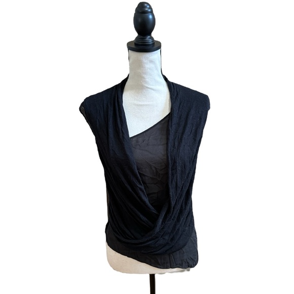 Helmut Lang Tops - Helmut Lang Asymmetrical Tee